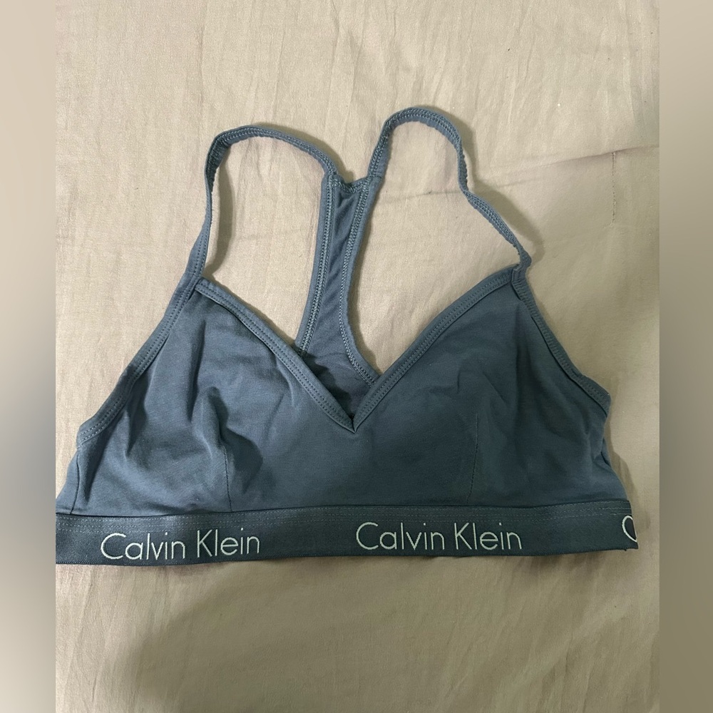 Calvin Klein Women's Blue Bralette